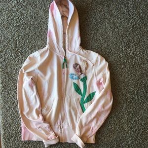 Lucky Brand Zip up Sweater with hood